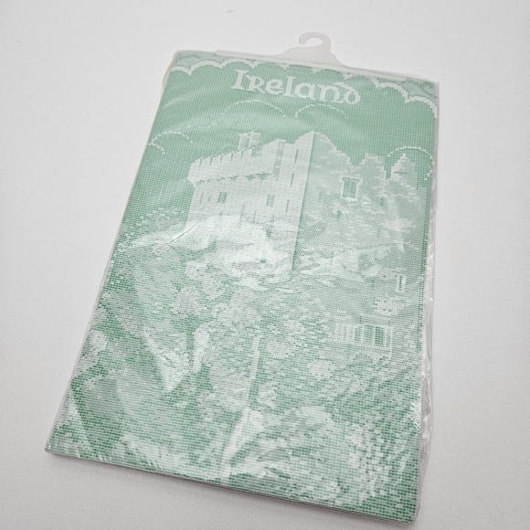 Irish lace vintage table runner irish castles - Picture 4 of 4